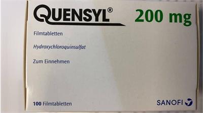 QUENSYL® 200mg 
100عددی
هیدروکسی کلروکوین(کوانزیل)
ضدالتهاب وضدمالاریا