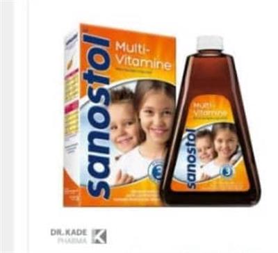 (sanostol ® -Multi-Vitamin Saft)
460ml