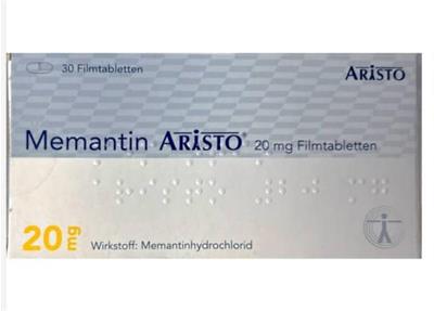Memantin ® Aristo  FTBL 20mg
30عددی