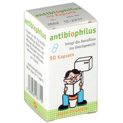 کپسول آنتی بیوفیلوس برای درمان اسهال با منشاء مختلف
50 کپسول
(antibiophilus ®- 50 kapsuln)