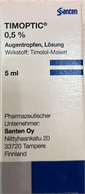 %5 ® TIMPTIC
Wirkstoff: Timolo Maleat
5میلی لیتر