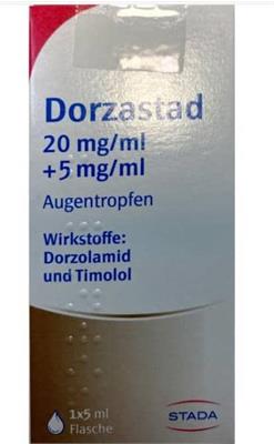 DORZASTAD AU-TR 20MG+5MG/ML
قطره چشم