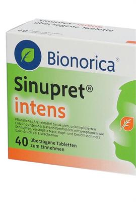 Bionorica Sinuper ® -intens
40عددی
قرص ضدآلرژی