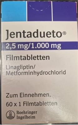 JENTADUETO® FTBL 2,5/1000MG
60عددی