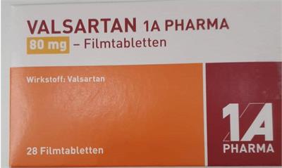 VALSARTAN ®1A FTBL  80MG
28عددی