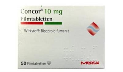 کنکور 10 میلی گرم - بیزوپرولول
50 قرص روکشدار
(Concor ®10 mg- 50 filmtab)