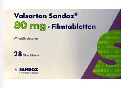 VALSARTAN  SAN 80MG
28عددی
Wirkstoff: Valsartan