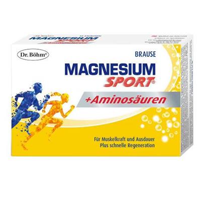 منیزیم اسپورت دکتر بوهم همراه با اسید آمینه
14 بسته
(Dr. Böhm® Magnesium Sport® + Aminosäuren)