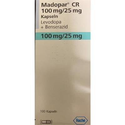 Madopar ®-CR 100mg/25mg
100 کپسول
(Levodopa +Benserazid)
Roche brand