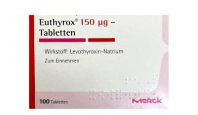 قرص تیروئید لوتروکسین (اوتیروکس) 150 میکرو گرمی مرک آلمان
100 قرص
(Euthyrox  ®  150 mcgr-100Tabletten)