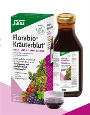 Florabio® Kräuterblu 250ml
EISEN-UND vitamin-ELIXIER