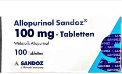 ALLOPURINOL ® SAN TBL  100 mg
Wirkstoff: Allopurinol
100عددی