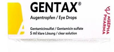 GENTAX® AU-TR 5ml
قطره چشمی
ماده موثرهGentamicinsulfat