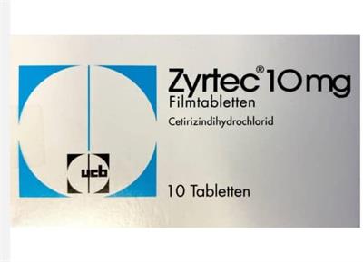 ZYRTEC® FTBL  10MG
10عددی
این قرص حساسیت است.