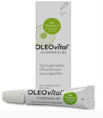 OLEO vital ®5mg
AUGENSALBE
کرم ویتامین چشمی A