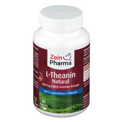کپسول التیانین حاوی چای سبز 500 میلی گرم
90 کپسول
(ZeinPharma® L-Theanin Natural 500 mg Forte-90kap)