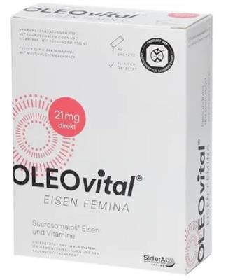 OLEO vital ® 21mg direkt
EISEN FEMINA
30عددی
