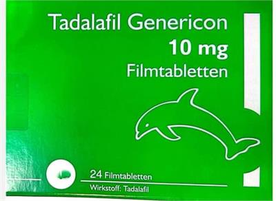 Tadalafil ® Genericon 10mg
Wirkstoff : Tadalafil
24عددی