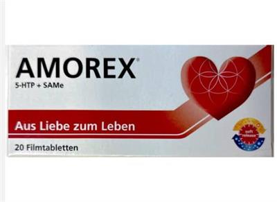 AMOREX ® 5- HTP+ SAMe  TBL
Aus Liebe  zum Leben
20عددی