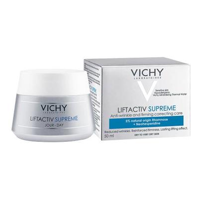 کرم زیبایی لیفت اکتیو سوپریم روزانه ویشی مخصوص پوست های خشک
50 میلی لیتر
(VICHY Liftactiv Supreme Tagespflege für trockene Haut)