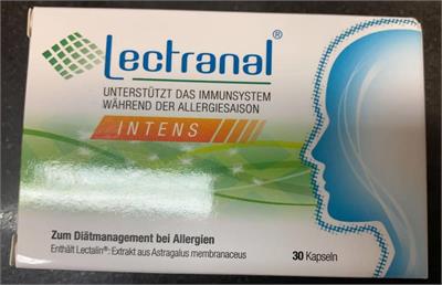 ® Lectranal 
کپسول گیاهی آلرژی
30عددی