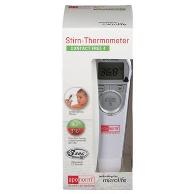 دماسنج پیشانی آپونورم بدون تماس برای پیش بینی دمای بدن
(aponorm® Fieberthermometer Stirn Contact-Free 4)