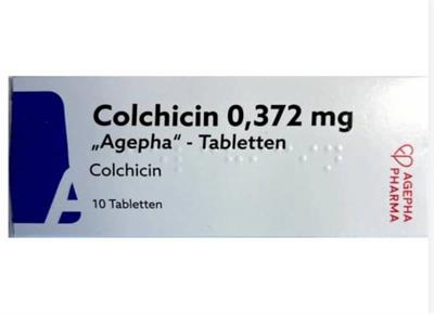 Colchicin ® TBL 0,372mg
Agepha"-Tabletten  Colchicin
10عددی