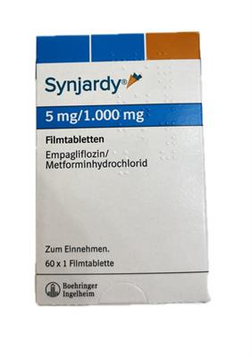 SYNJARDY ®FTBL  5/1000MG
60عددی