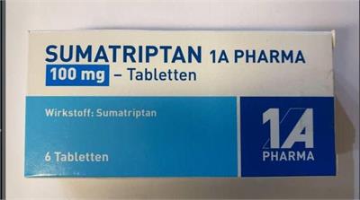 SUMATRIPTAN ®1A TBL 100MG
Wirkstoff:Sumatriptan
6عددی