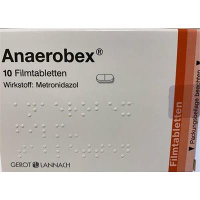 مترونیدازول 500 میلی گرم
10 قرص روکشدار
(Anaerobex®-Metronidazol)