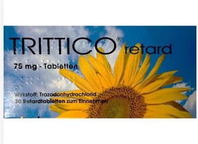 TRITTICO®  retard  ّ FTBL 75mg
Wirkstoff : Trazodonhydrochlorid
30عددی