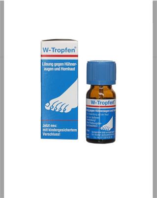 W-Tropfen ®10ml
روغن_استعمال خارجی
برای بیماری میخچه