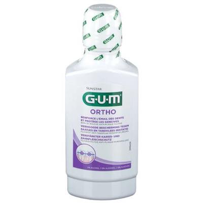 دهانشویه ارتودونسی
300 میلی لیتر
(GUM® Ortho Mundspülung)