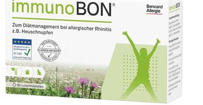 Immuno BON® Bencard-Allergie
ضدآلرژی
60عددی