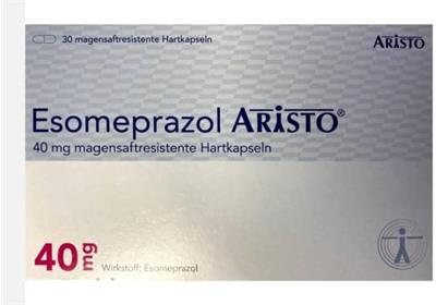 Esomeprazol ARISTO® 40mg
30عددی
magensaftresistente Hartkapseln
Wirkstoff:Esomeprazol