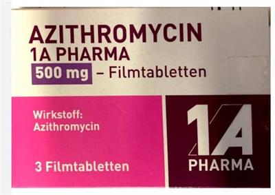 AZITHROMYCIN ®1A FTBL 500MG
3عددی