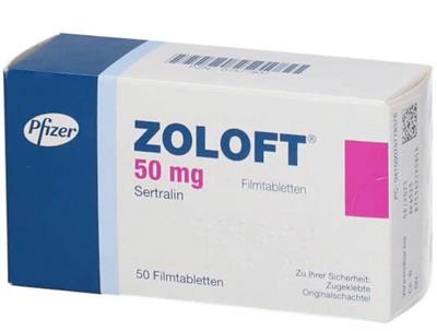 ZOLOFT® 50mg
50عددی
sertralin