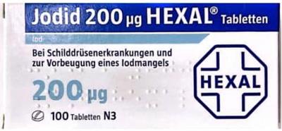 JODID   HEXAL® TAB  200.µg
100عددی