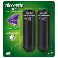 اسپری ترک سیگار نیکورت با طعم نعنا و میوه
2 عدد اسپری 13.2 میلی لیتر
(nicorette® Mint Spray Set, 1mg/Sprühstoß)