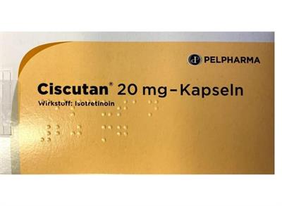 CISCUTAN KPS 20MG
30کپسول