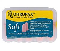 تامپون گوش برای محافظت در برابر سر و صدا
10 جفت
(® Soft/OHROPAX)