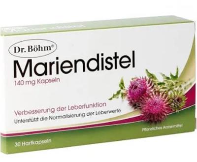 DR.Böhm ® MARIENDISTEL  KPS 140MG
30کپسول
