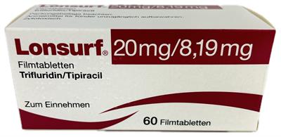 LONSURF® FTBL 20MG/8,19MG
60عددی
