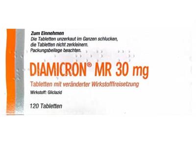 DIAMICRON ® MR 30mg
Wirkstoff: Gliclazid
120عددی
ماده موًثره گلی کلازید