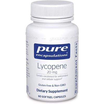 لیکوپن 20 میلی گرم
60 عدد قرص
(Pure Encapsulations® Lycopene 20mg)