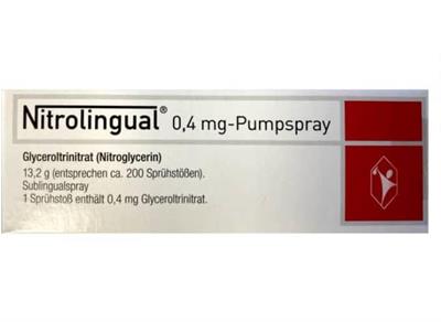 NITROLINGUAL® 0.4MG -Pumpspray