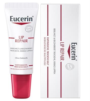 کرم ترمیم کننده و مرطوب کننده لب لیپ ریپیر
10 گرم
(Eucerin® Lip Repair)