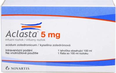ACLASTA ®ILSG 5MG 100ML
Wirkstoff: Zolendron Acid
1عددی