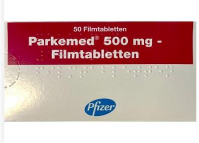 Parkemed ® TBL 500mg  
50عددی