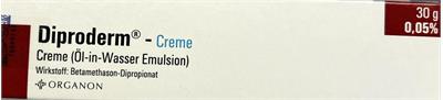 DIPRODERM® - CREME
Wrkstoff :Betamethason-Dipropionat